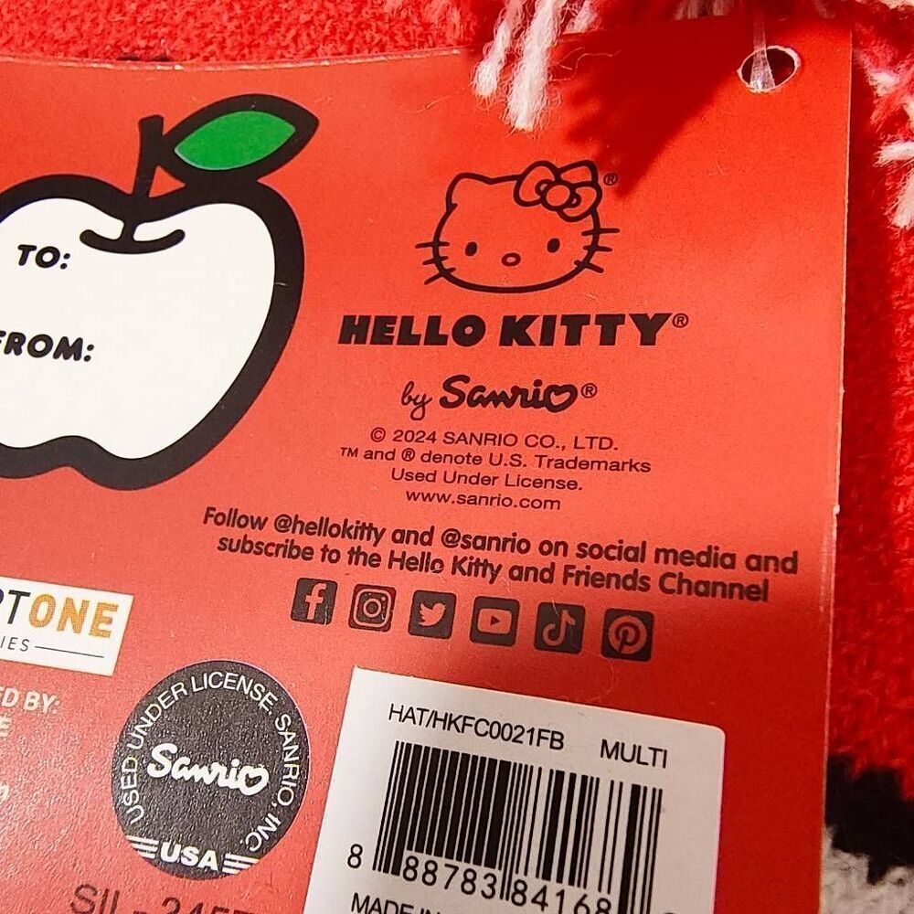 Hello Kitty Holiday Beanie -O - Picture 4 of 4